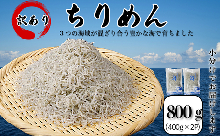 訳あり ちりめん 800g ( 400g × 2袋 ) 国産 しらす ちりめんじゃこ （ちりめん ちりめん ちりめん ちりめん ちりめん ちりめん ちりめん ちりめん ちりめん）【北海道、沖縄、離島配送不可】 