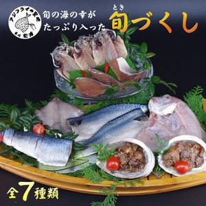 旬(とき)づくし( 干物 魚 セット アジ イカ サバ ブリ 鯛 しめさば 詰め合わせ )【B5-077】